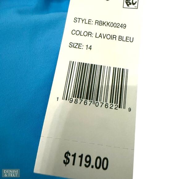 Bleu Rod Beattie Lavoir Bleu Kore Side Lace Down One Piece Swimsuit NEW~NWT!! - Picture 11 of 11